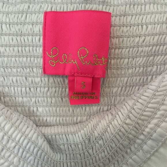 Lilly Pulitzer Rivera White Midi Dress Sz Sm - Picture 9 of 9